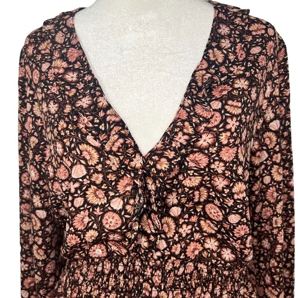 ABERCROMBIE & FITCH Floral Ruffle Blouse - Picture 2 of 5